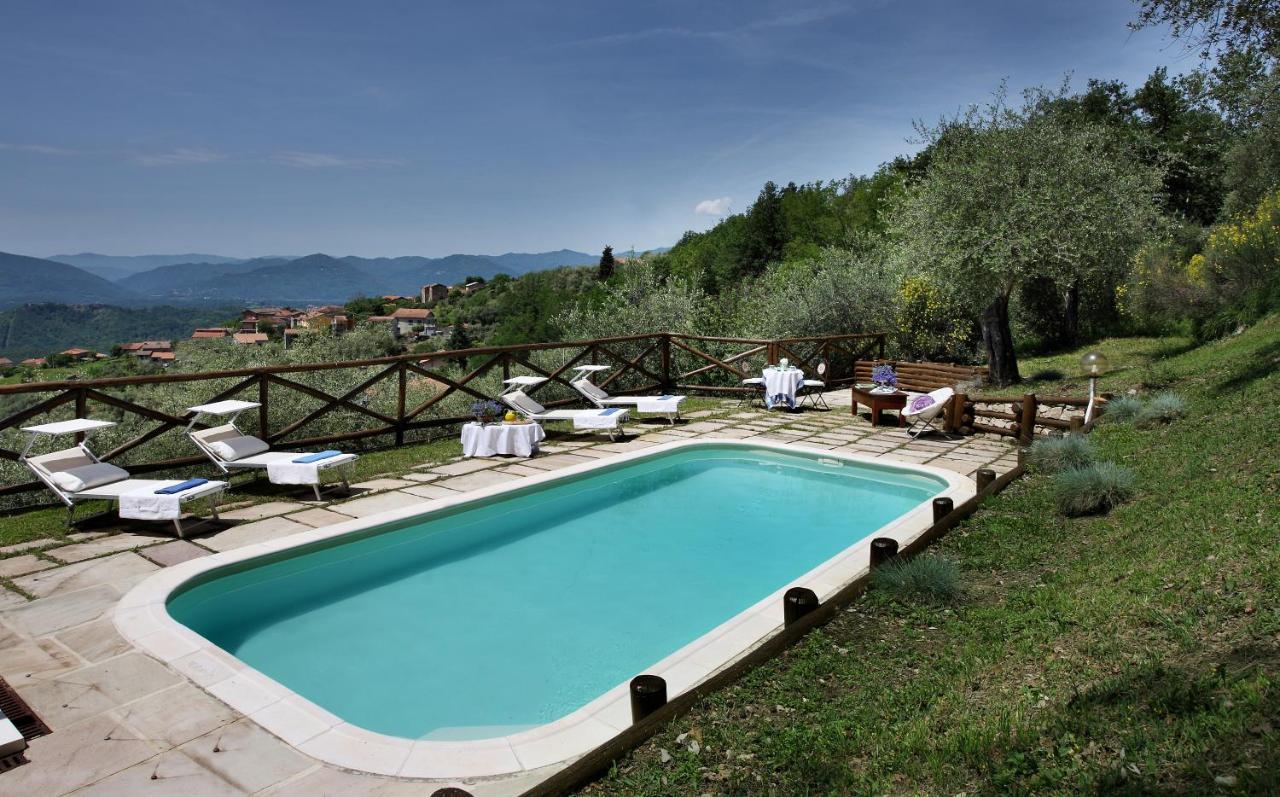 Villa Belli - Luxury Villa With Saltwater Swimmingpool Agnino 외부 사진